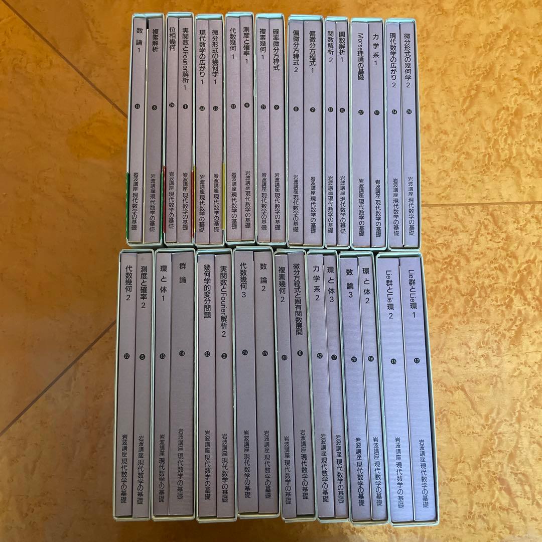 現代数学の基礎 全17巻セット