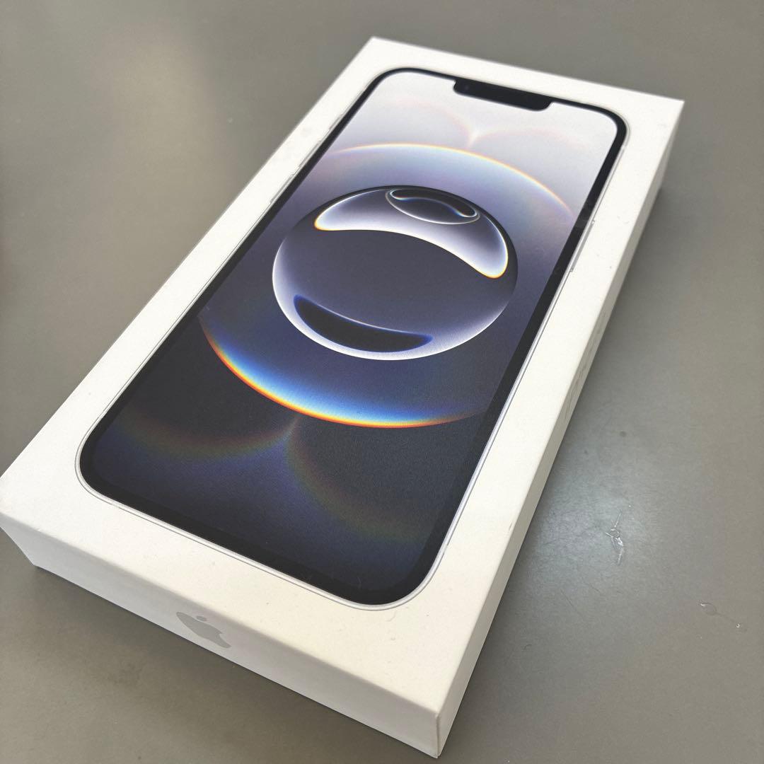 iPhone16e 本体 128G ホワイト/箱付き/100%/SIMフリー