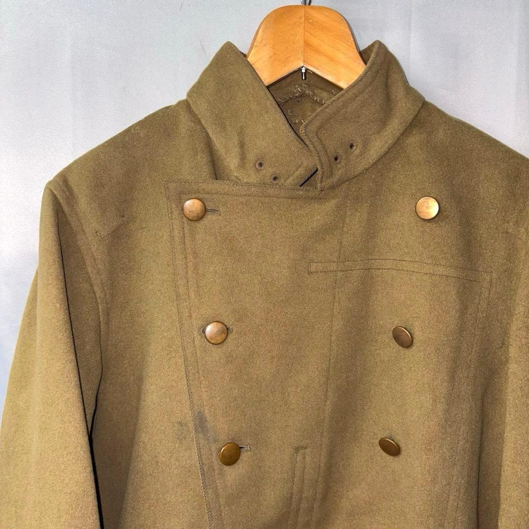 40s大日本帝国　陸軍　明治 陸軍 将校 外套 ミリタリー コート ウール L