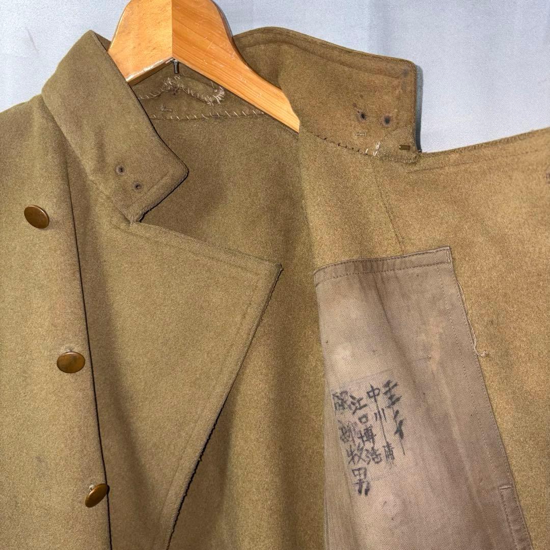 40s大日本帝国　陸軍　明治 陸軍 将校 外套 ミリタリー コート ウール L