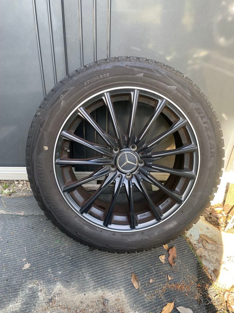 最終値下げ　メルセデスベンツ　19インチBKホイール　GLC スタッドレスタイヤ