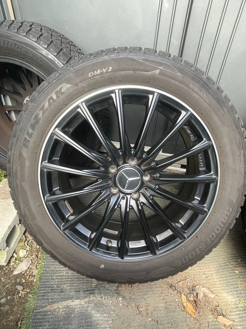 最終値下げ　メルセデスベンツ　19インチBKホイール　GLC スタッドレスタイヤ
