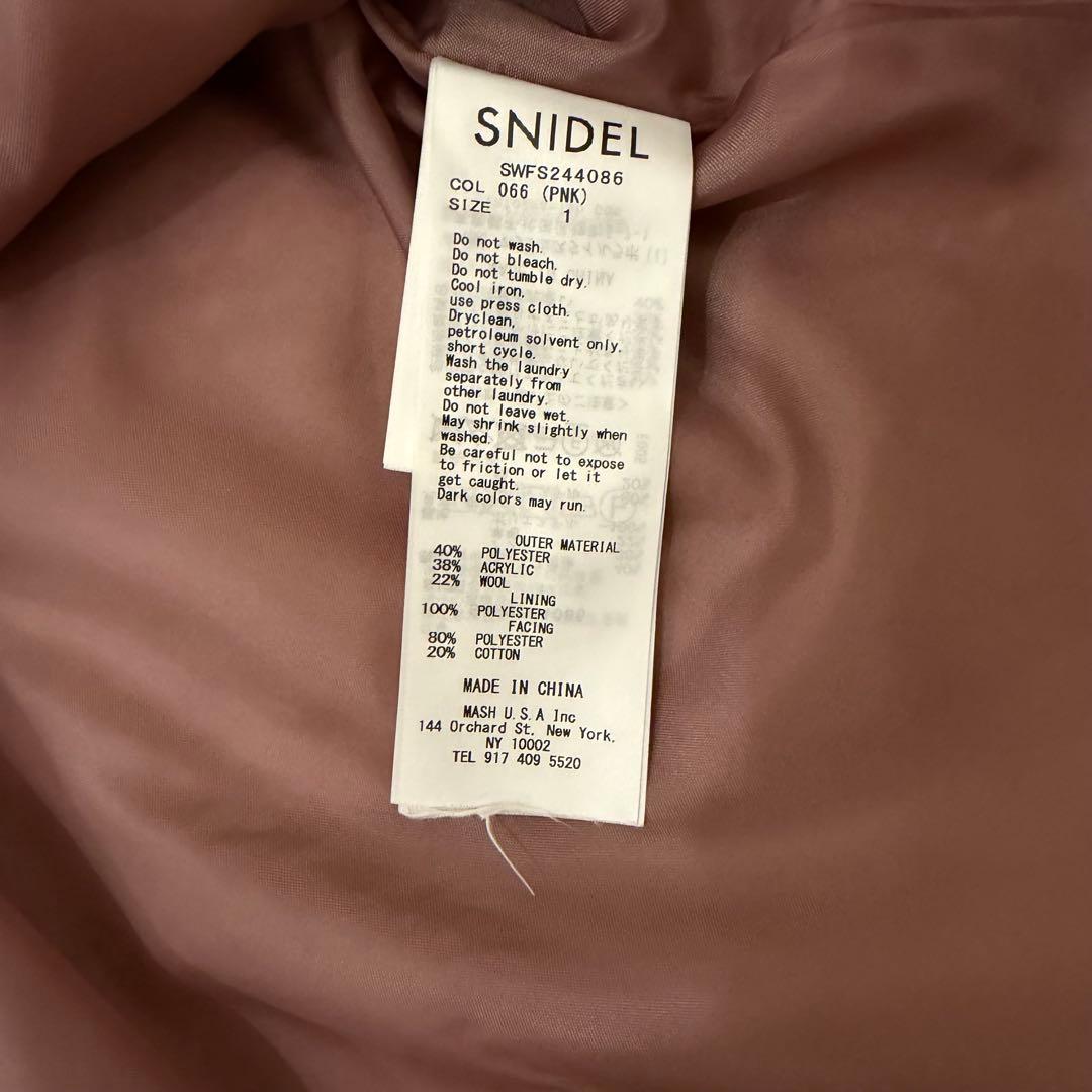 SINDIEL ロービングチェックミニスカート ピンク 1 Mサイズ