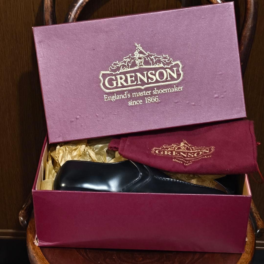 値下げ【未使用】GRENSON ローファー スリッポン 英国製 グレンソン