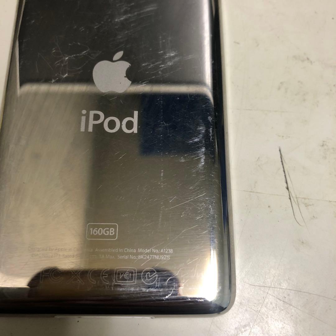 Apple iPod 160GB シルバー A1238 ジャンク