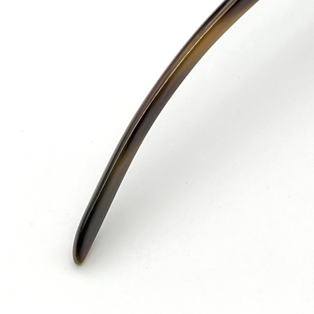 美品 GUCCI サングラス べっ甲 度無し Gロゴ ゴールド金具 GG2522