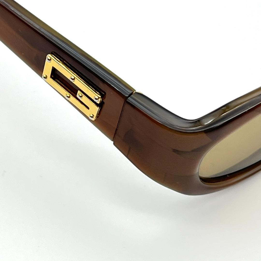 美品 GUCCI サングラス べっ甲 度無し Gロゴ ゴールド金具 GG2522