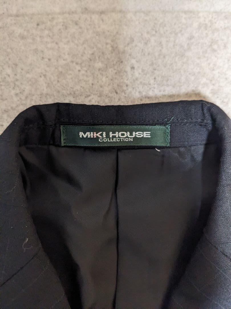 MIKI HOUSE スーツセット 130cm 未使用