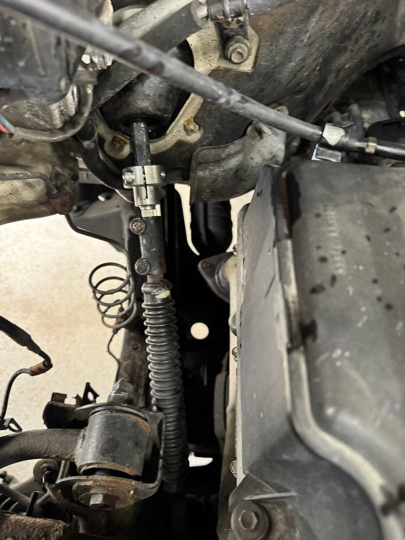 ランドクルーザー100 ステアリングシャフト延長2インチボディリフト用