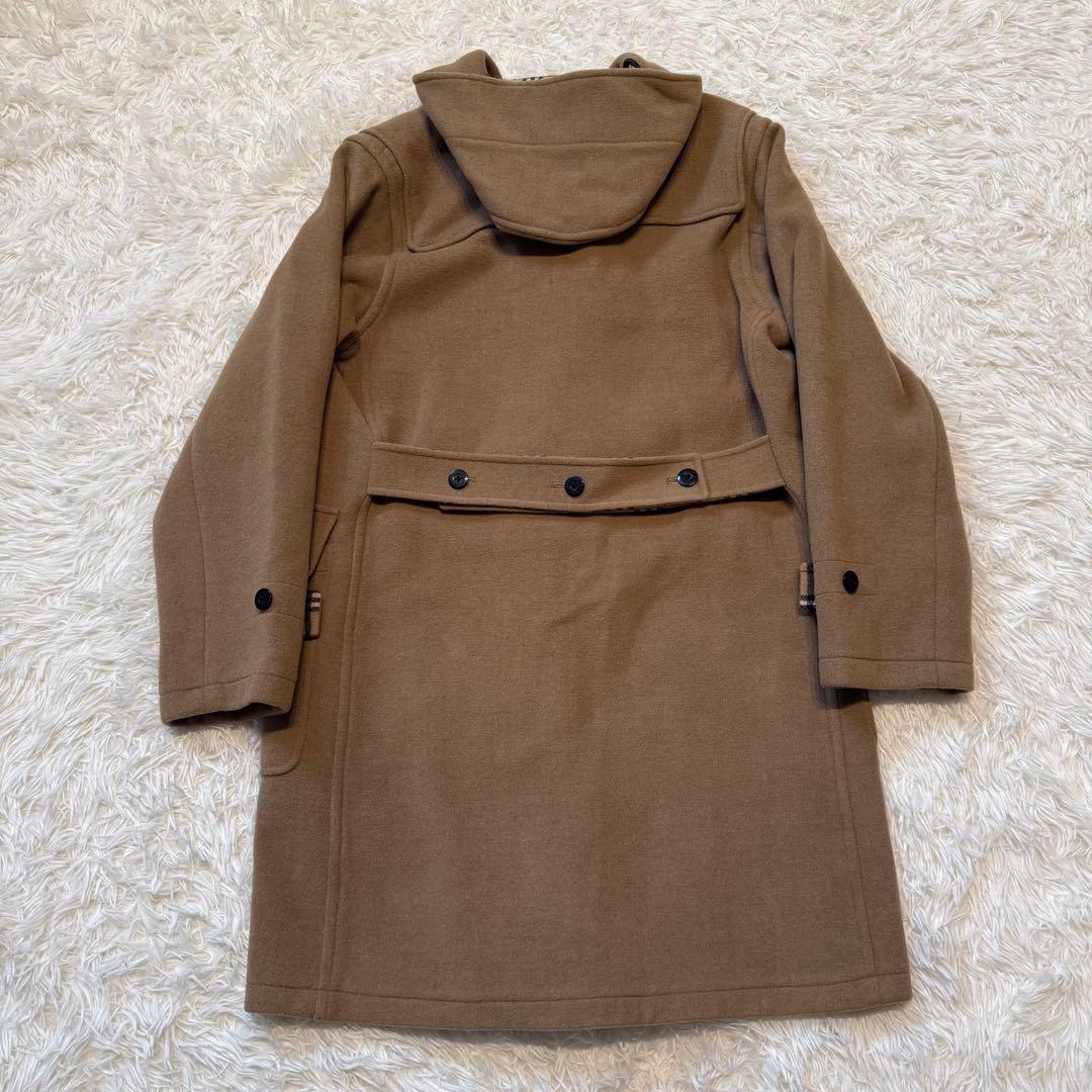 【美品】バーバリーブラックレーベル コート ダッフル ノバチェック ベージュ M