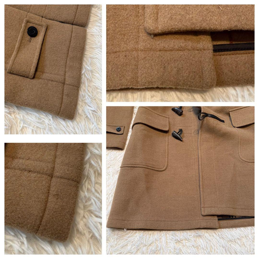 【美品】バーバリーブラックレーベル コート ダッフル ノバチェック ベージュ M