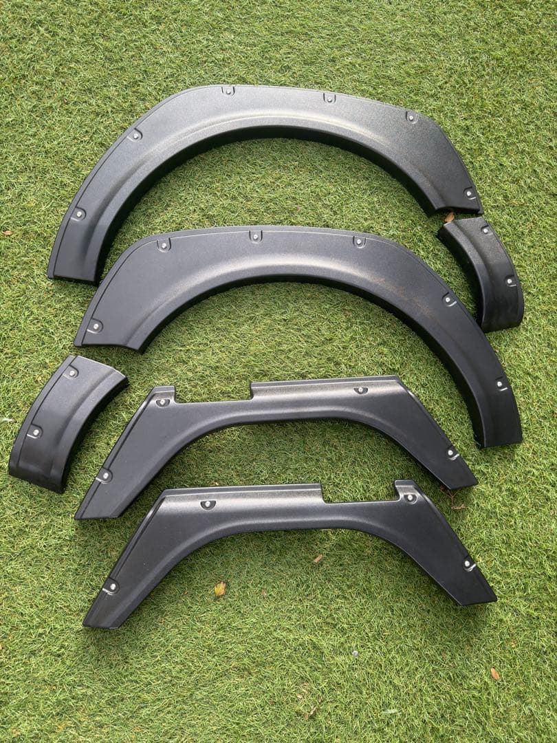 ハイゼット トラック S500系 オーバー フェンダー 6P