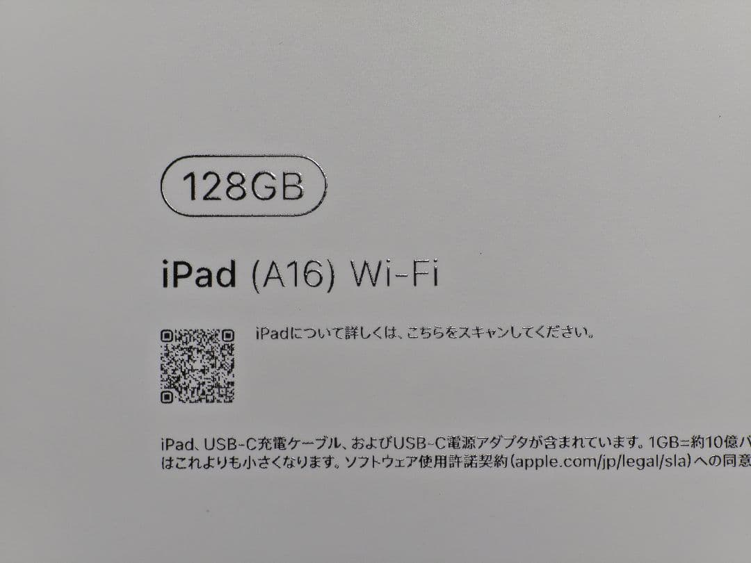 11インチ ipad(A16) ブルー
