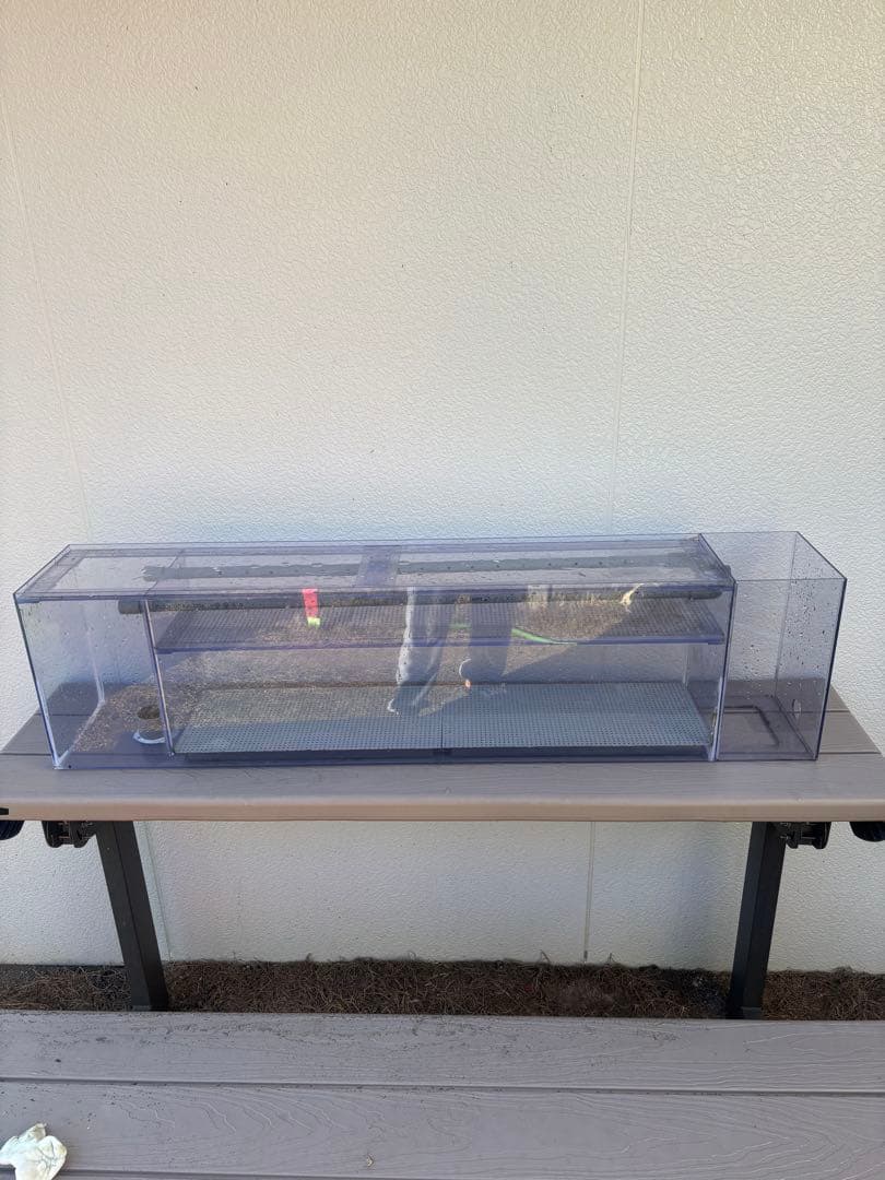 美品　1200 水槽　濾過そう　濾過　アクリル水槽　上部濾過