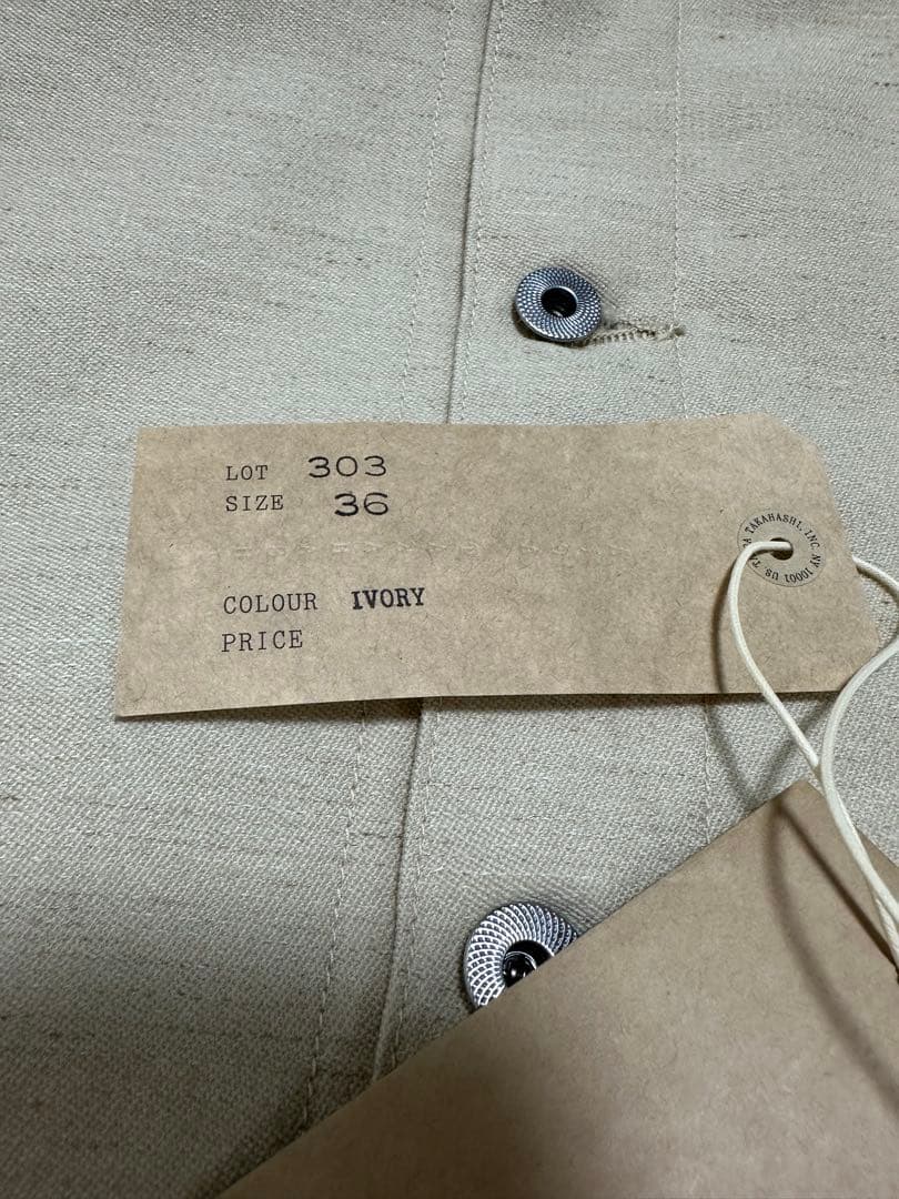 T.T タイガタカハシ24AW Lot.303 Coverall Jacket