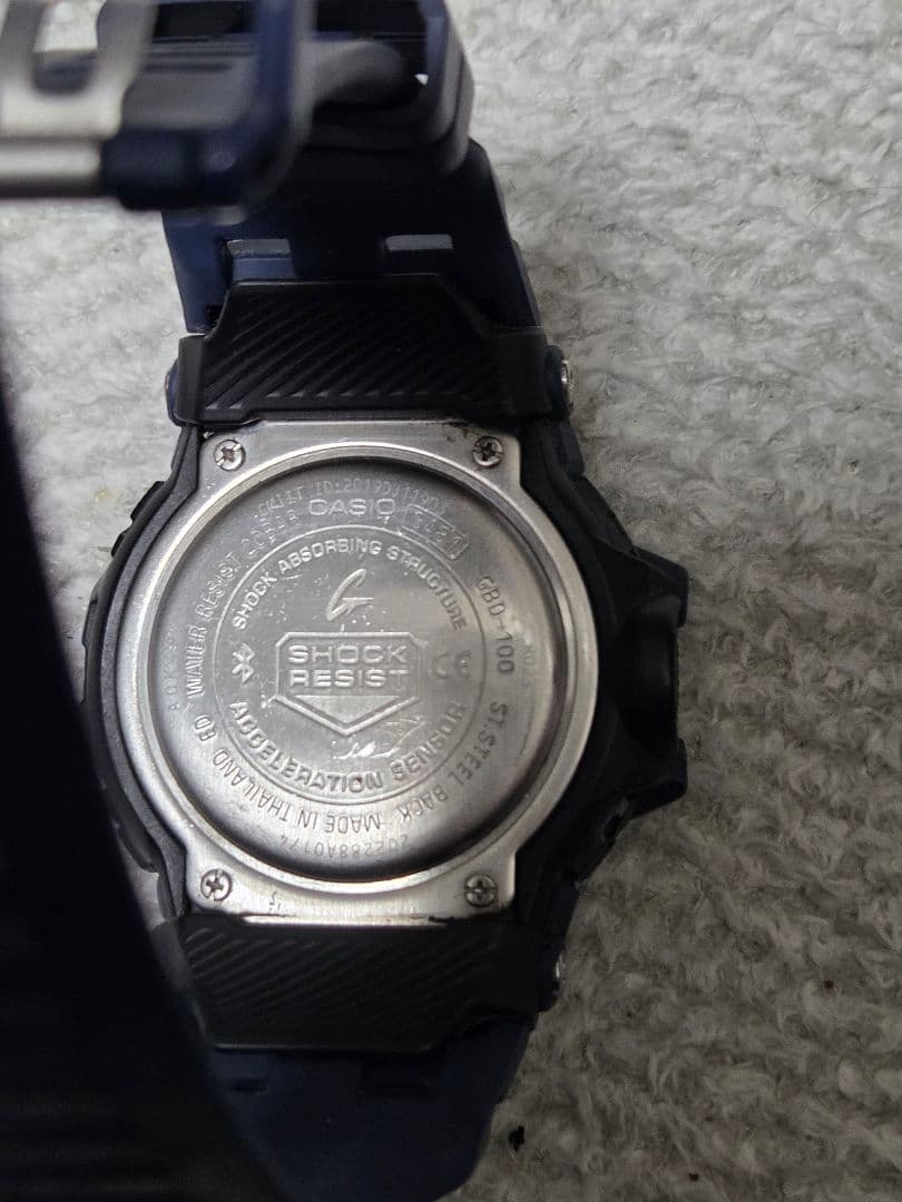 G-SHOCK デジタル腕時計 ネイビーGBD-100-2JF