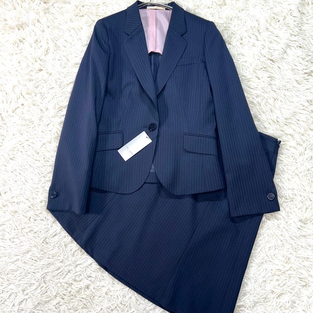 【未使用タグ付】アオキ× CanCamコラボスカートスーツセット ネイビー 5号