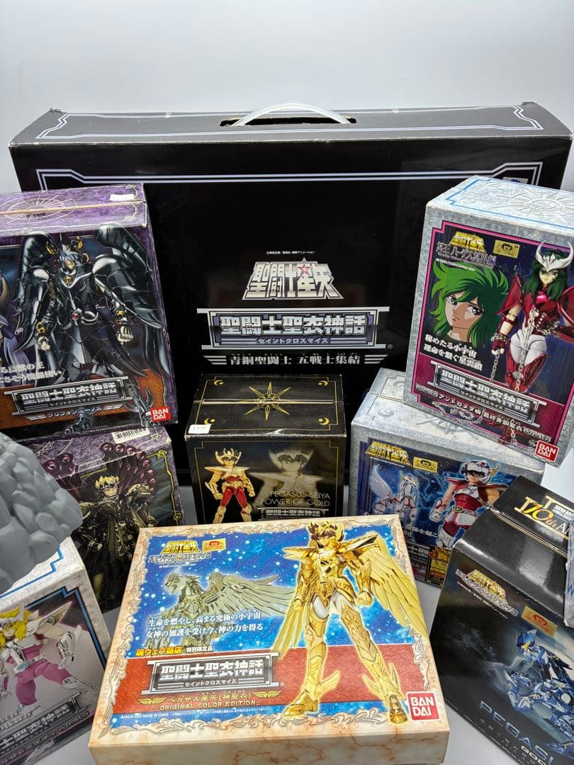 聖闘士星矢　聖闘士聖衣神話　フィギュア　魂ウェブ限定品　開封展示済み　まとめ売り