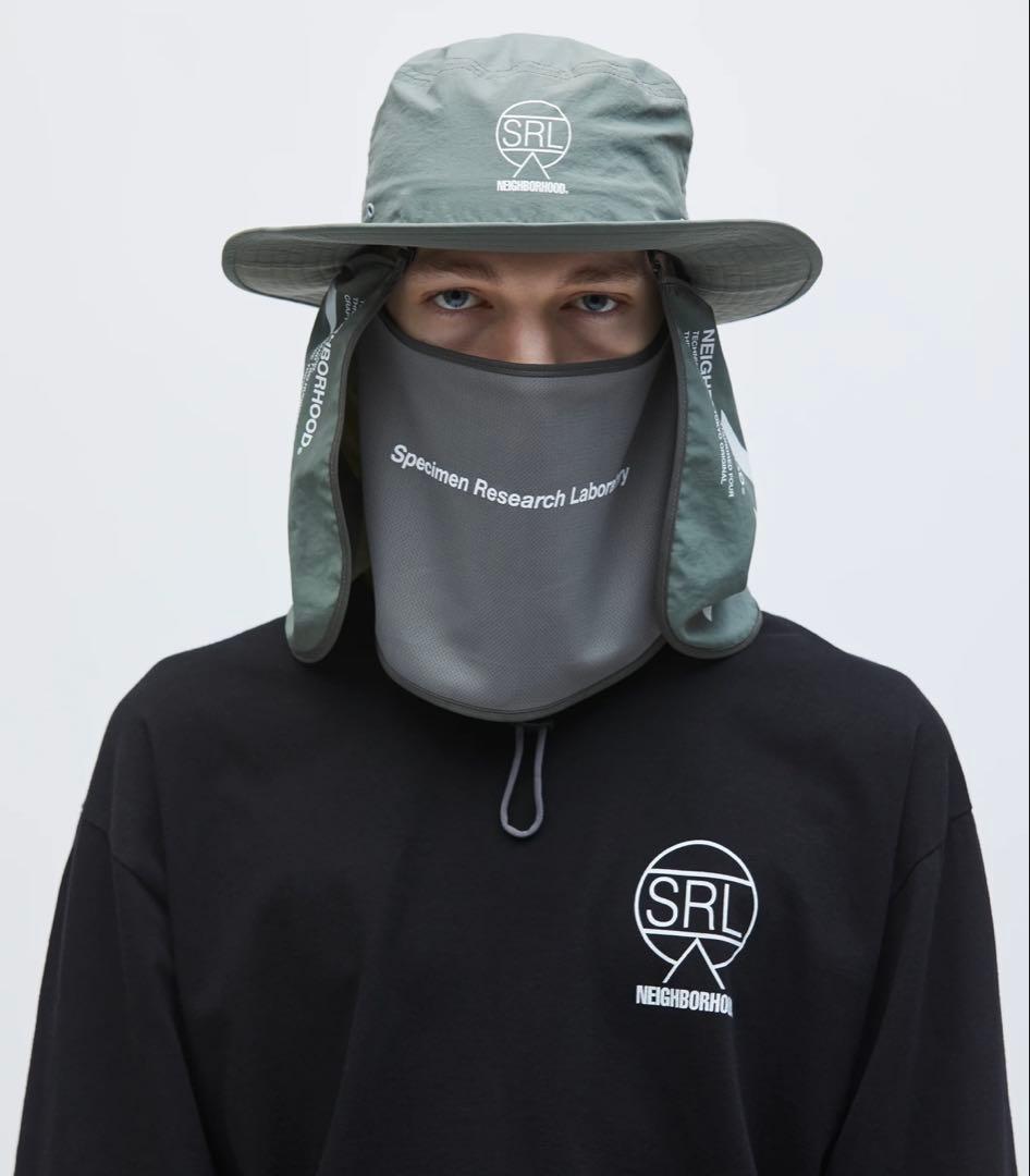 NEIGHBORHOOD SRL SUNGUARD HAT GRAY L →最安