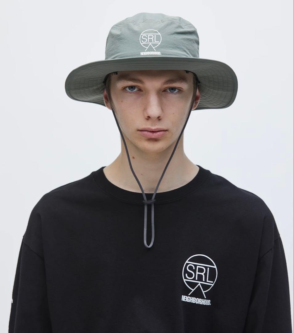 NEIGHBORHOOD SRL SUNGUARD HAT GRAY L →最安