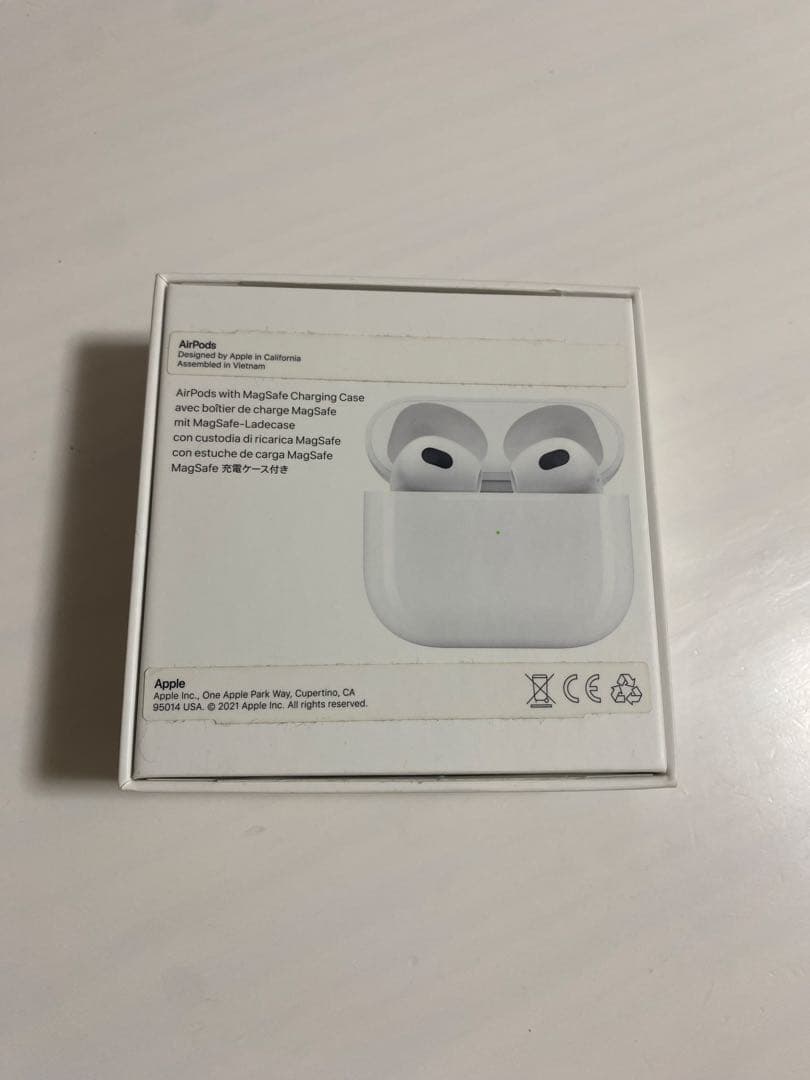 【純正品】Apple AirPods 第3世代/充電、接続問題なし