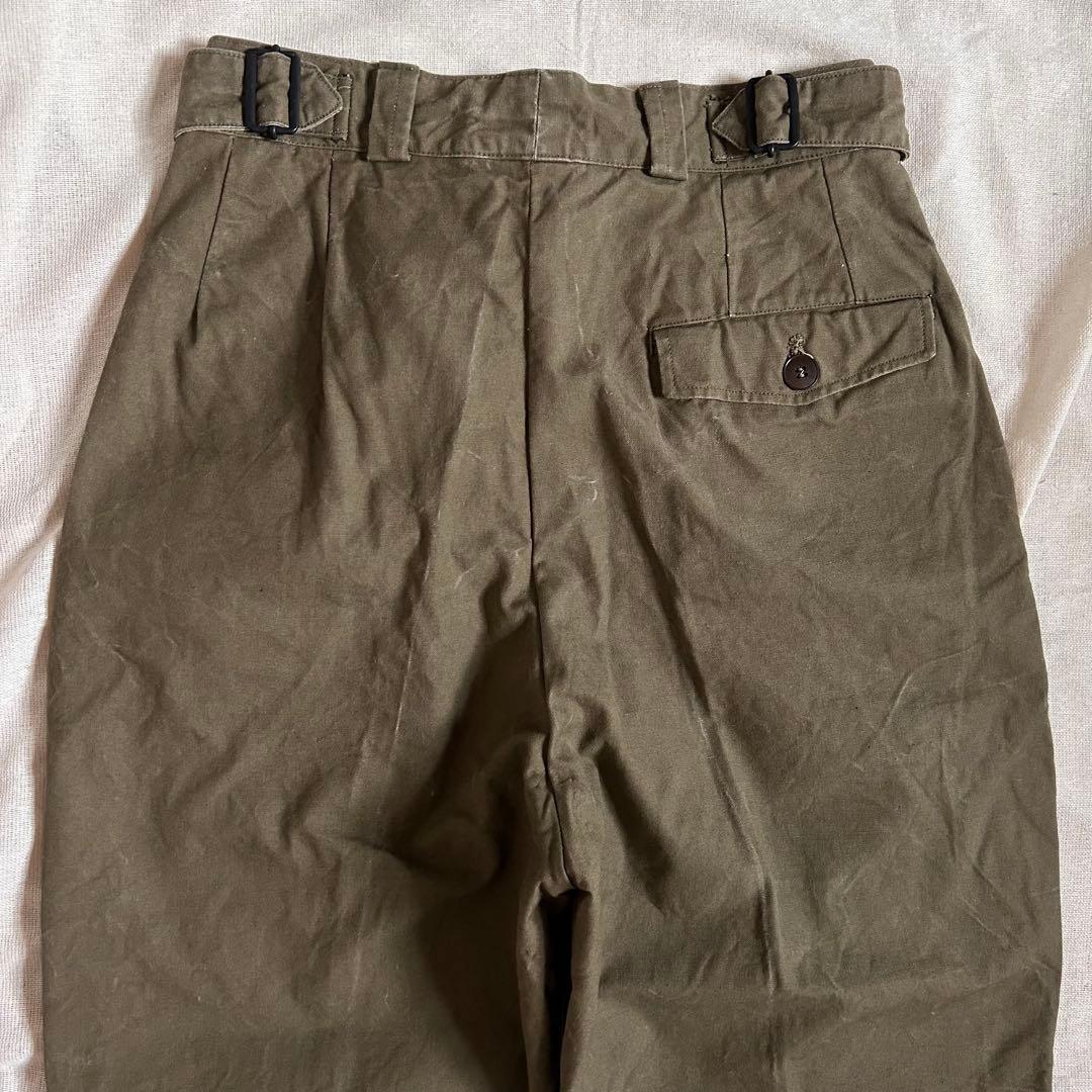 50s フランス軍 ヴィンテージ グルカパンツ トラウザー レディース　M52