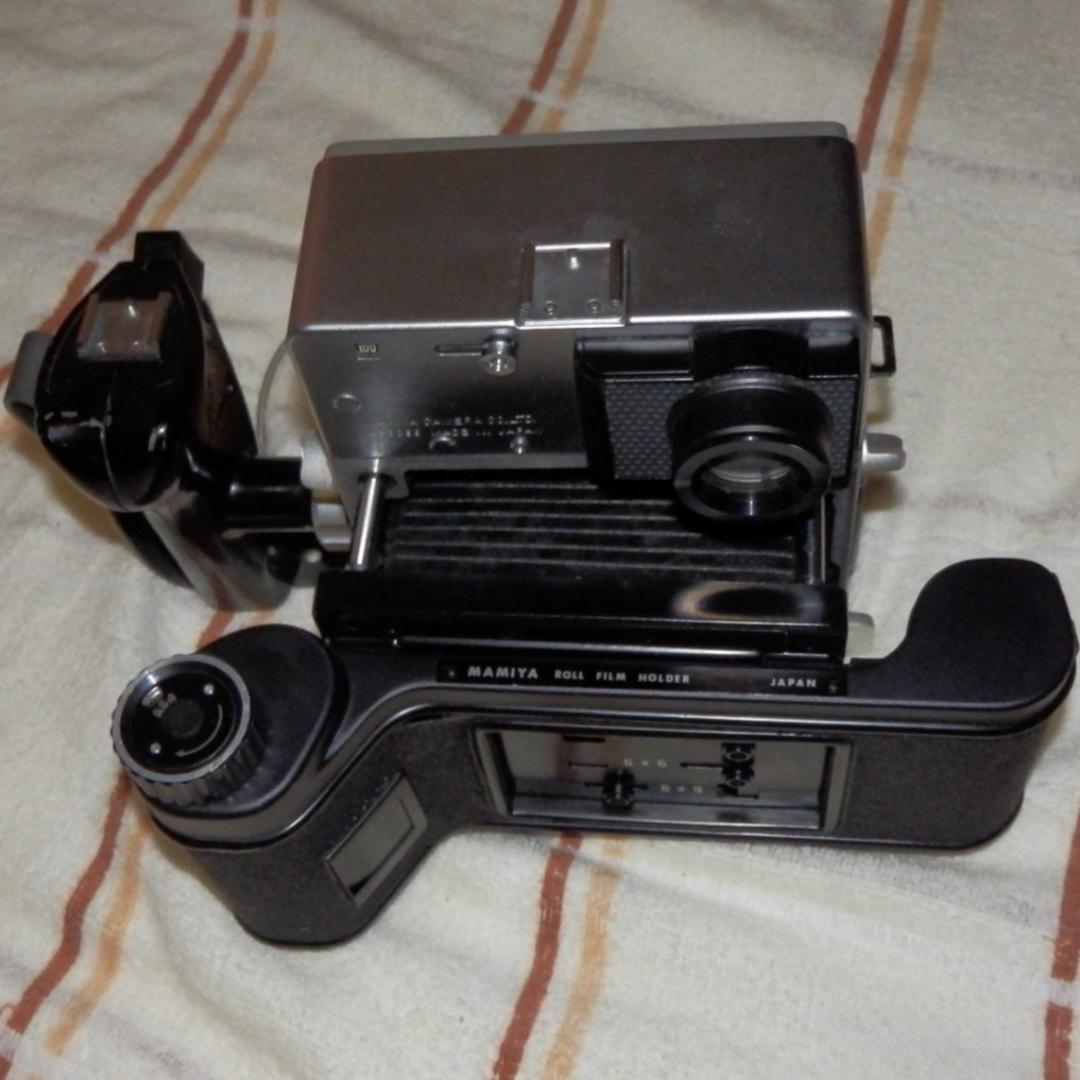 ★名機❤️動作品❤️蛇腹カメラ★マミヤスーパー23中判カメラ100㎜★F3.5