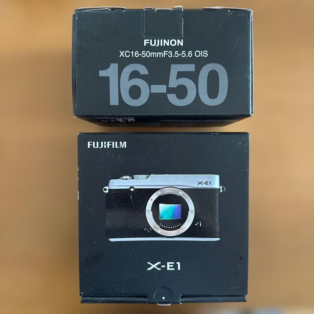 新品未開封 FUJIFILM X-E1 / FUJINON XC レンズセット