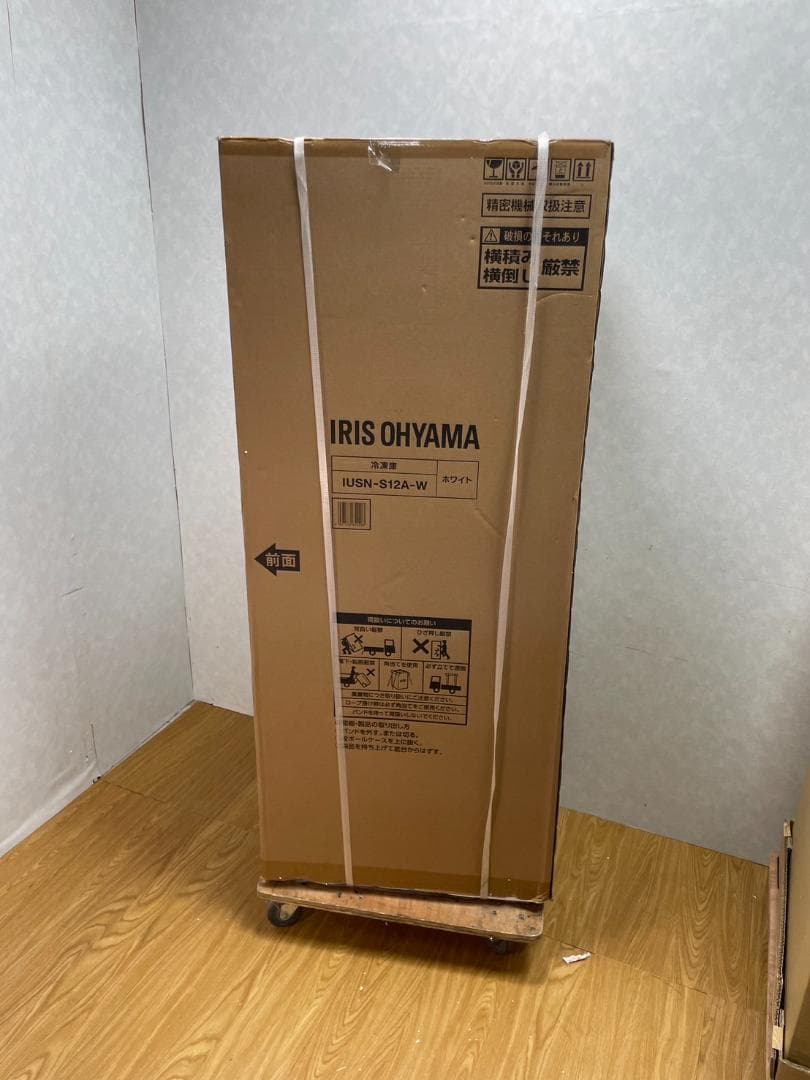 K♢070 アイリスオーヤマ1ドア冷凍庫 IUSN-S12A　未使用訳あり