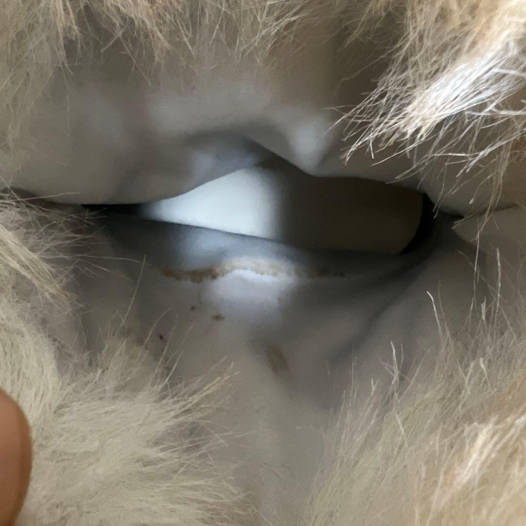 人気✨YELLO ファーブーツ 厚底　ファー　ムートン　厚底ブーツ　M