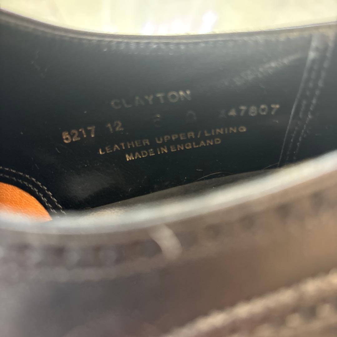 Crockett and jones(Clayton)袋・シューキーパーあり