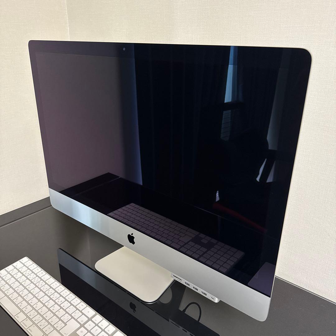 【極美品】iMac 27インチ i7 5K 40GB SSD 3TB