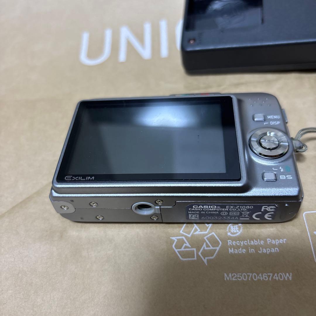 CASIO デジタルカメラEXILIMエクシリムex-z1018 グレーコンデジ