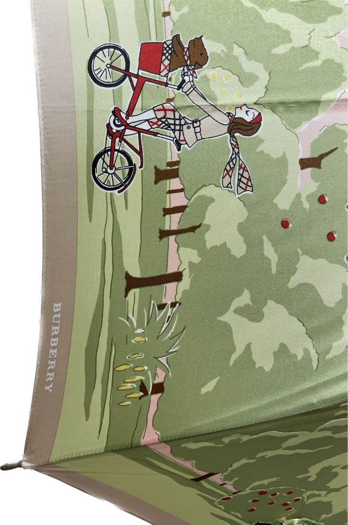 希少 BURBERRY バーバリー デザイン 長傘