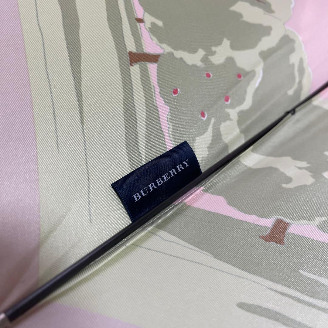 希少 BURBERRY バーバリー デザイン 長傘