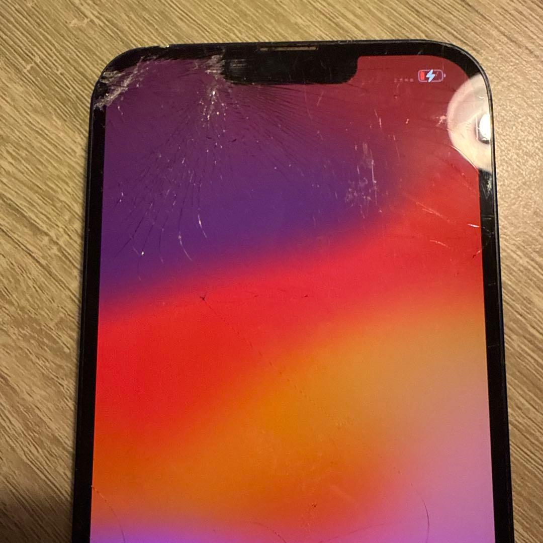 iPhone 14Plus 128GB 前後ヒビ割れ