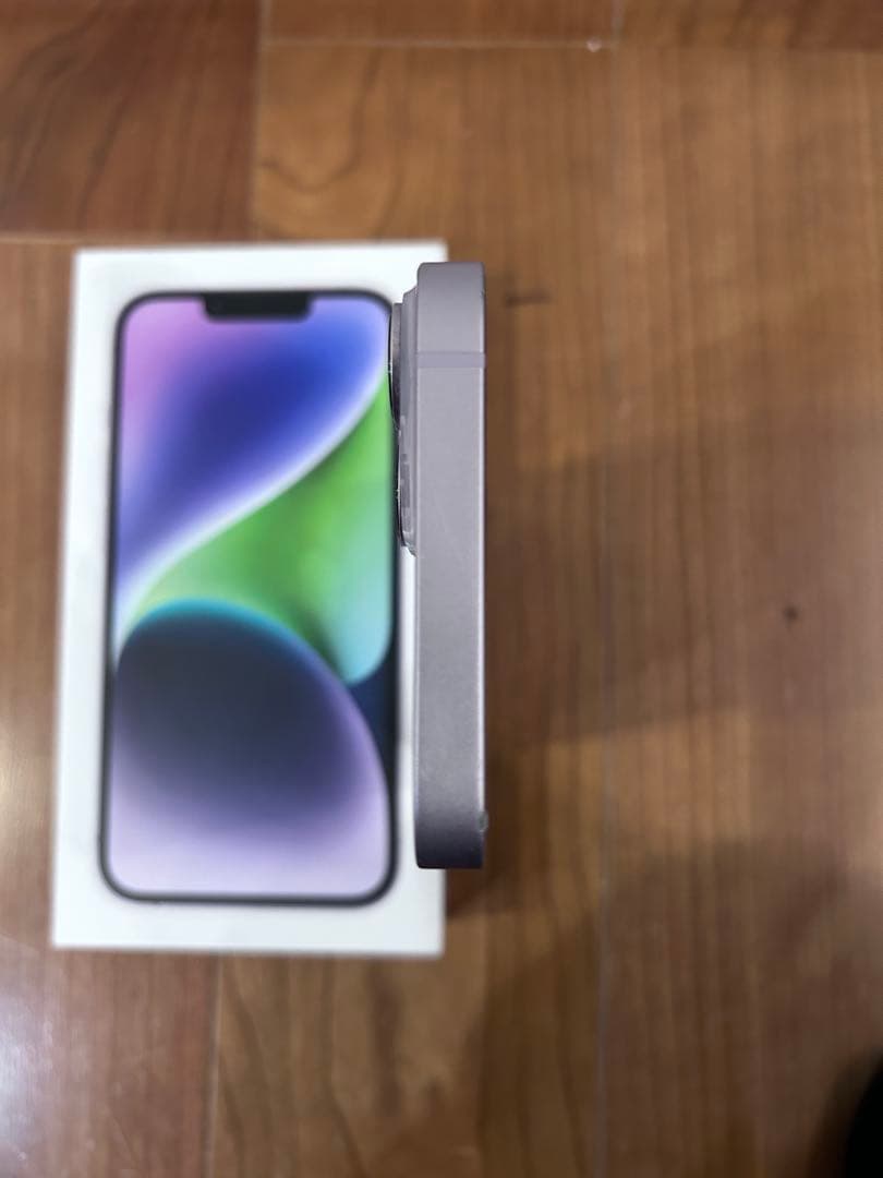 値下げ　iPhone14 256GB パープル