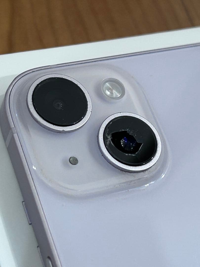 値下げ　iPhone14 256GB パープル