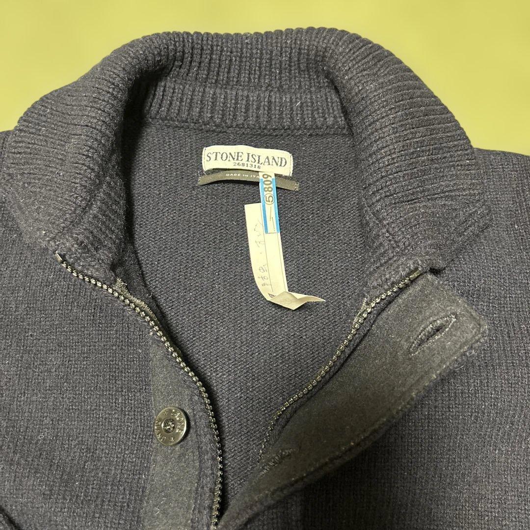 STONE ★正規品☆ネイビー☆ジップアップセーター☆M