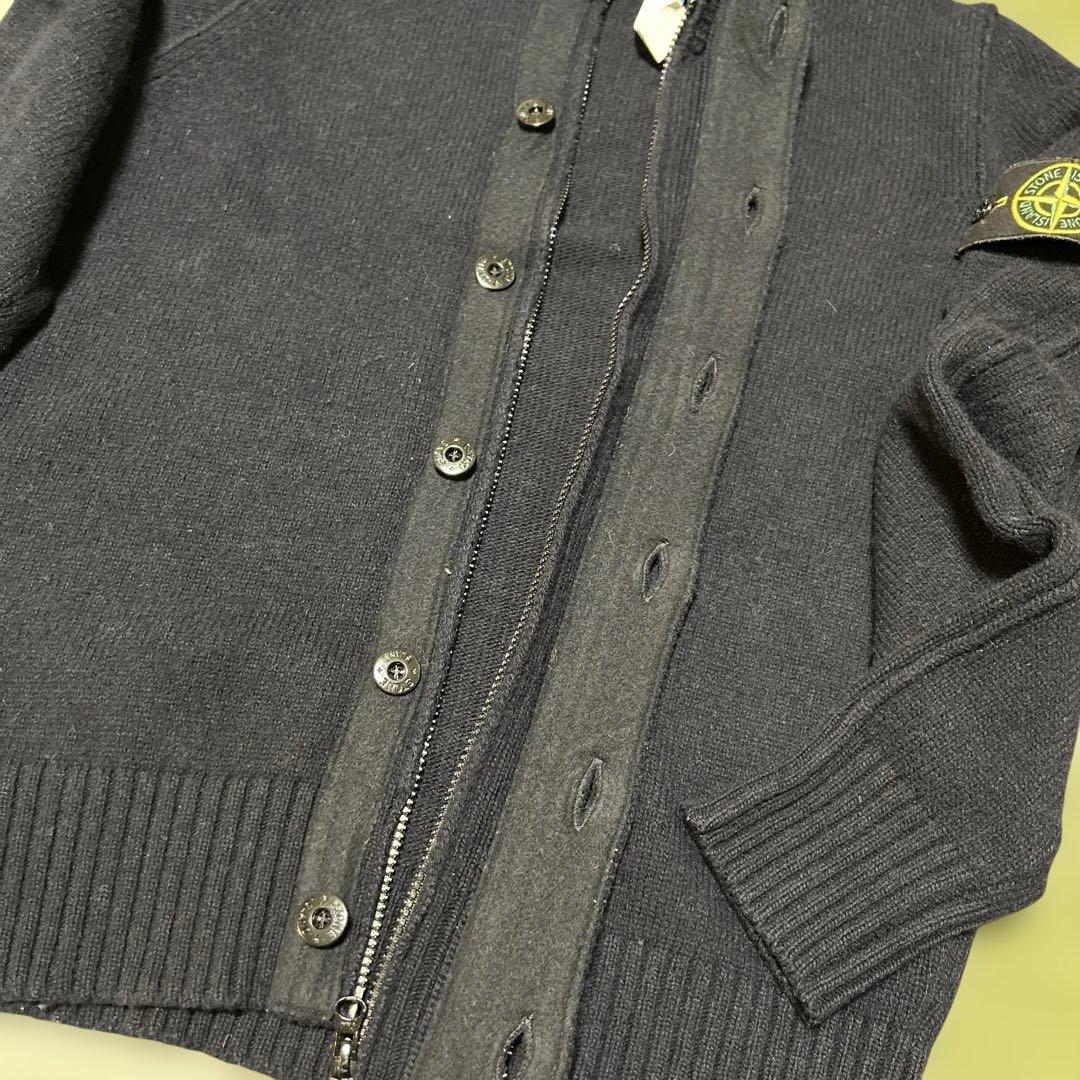 STONE ★正規品☆ネイビー☆ジップアップセーター☆M