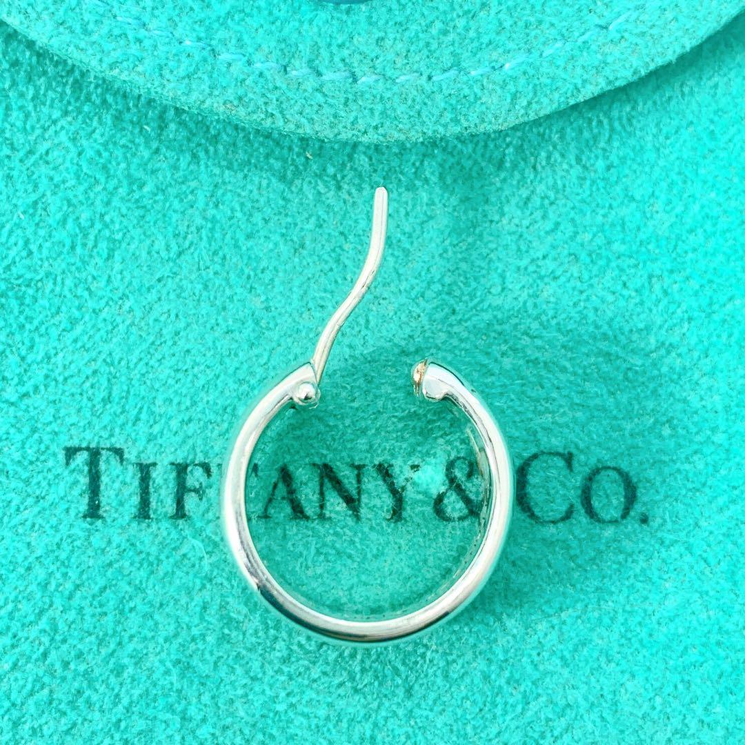 美品 ティファニー アトラス フープ 片耳 ピアス シルバー925