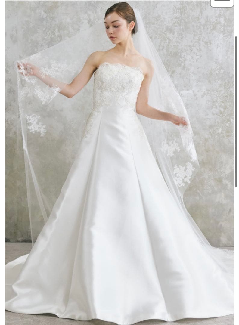 TuNoah wedding ロングベール　ショートグローブ付き