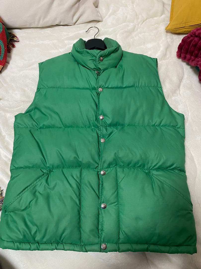 THE NORTH FACE 茶タグ　ダウンベスト