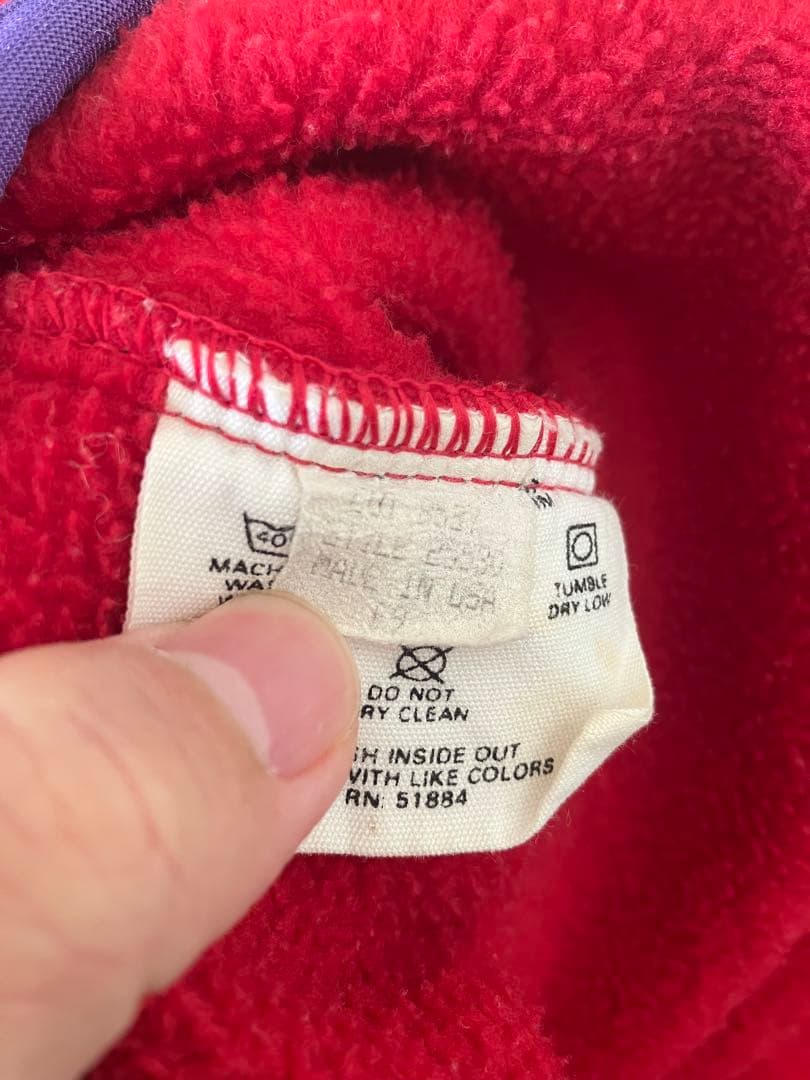 USA製 パタゴニア シンチラスナップt 前立て フリース　プルオーバー M