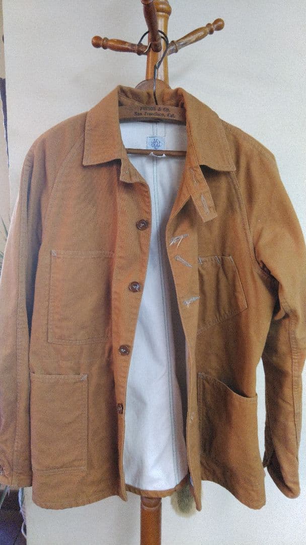 ポストオーバーオールズ スウィートベア Carhartt好きにも ブラウンダッグ