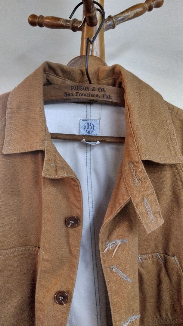 ポストオーバーオールズ スウィートベア Carhartt好きにも ブラウンダッグ