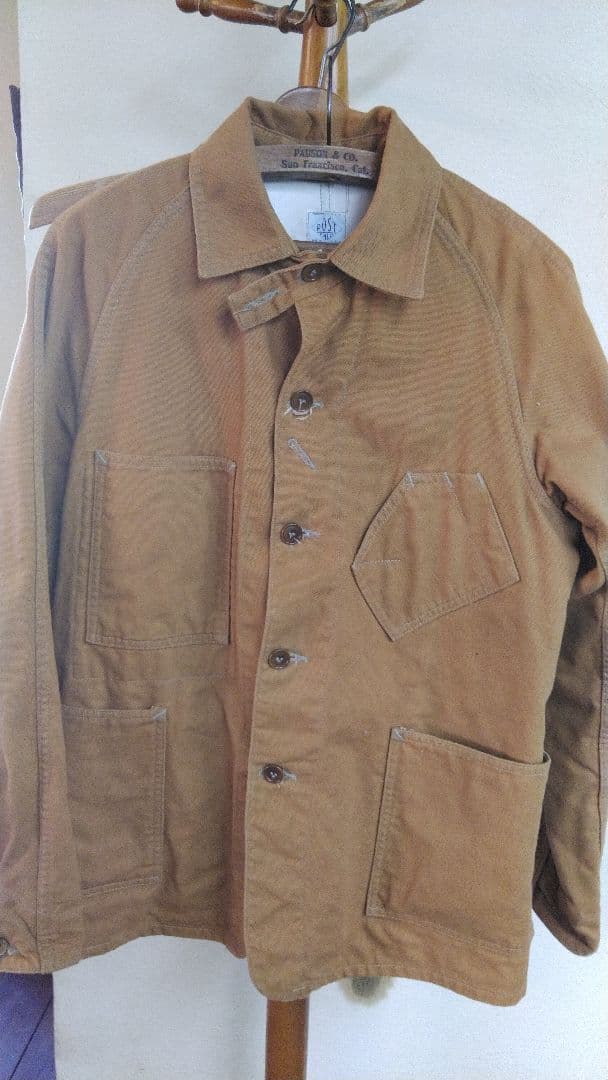 ポストオーバーオールズ スウィートベア Carhartt好きにも ブラウンダッグ