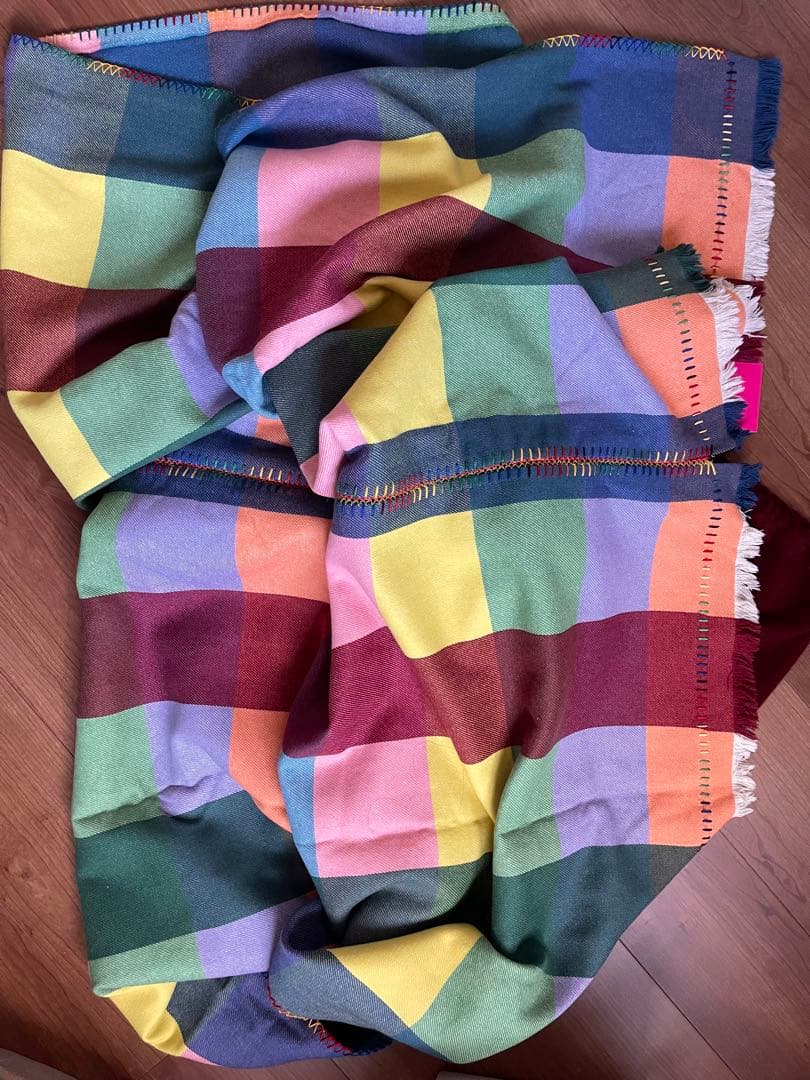 布団・毛布 The Elder Statesman Rainbow Blanket