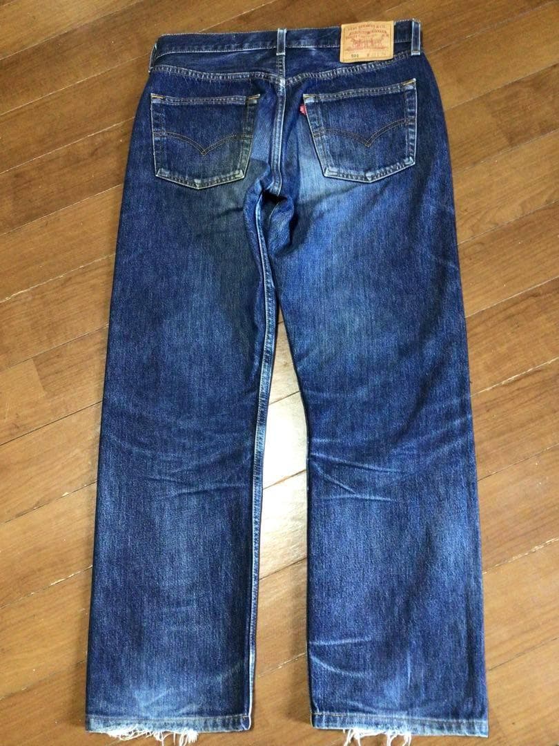 97年USA製リーバイス501 W32 股下71cm グランジデニム
