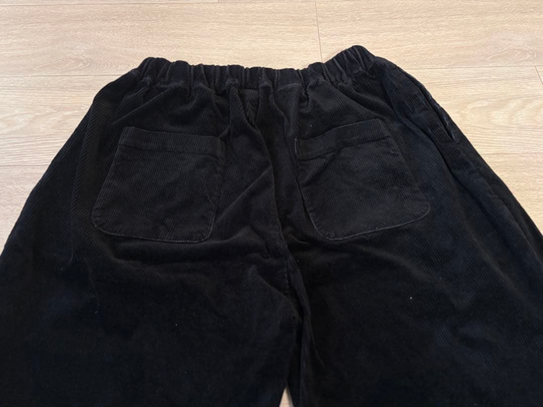 tandey オローネ バルーンパンツ コーデュロイ ブラック